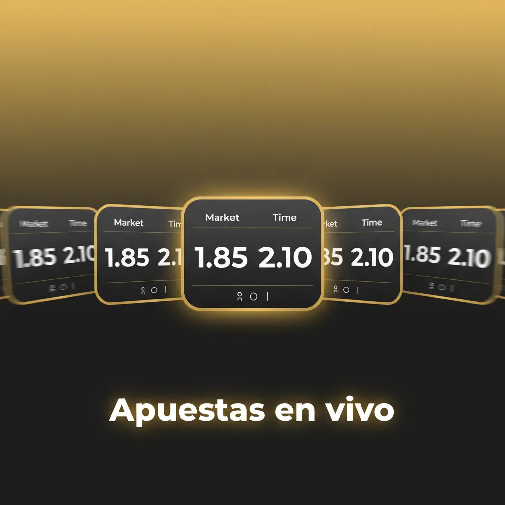 Banner de apuestas en vivo con iconos de fútbol, tenis y básquet, cuotas dinámicas, estadísticas y opción Cash Out