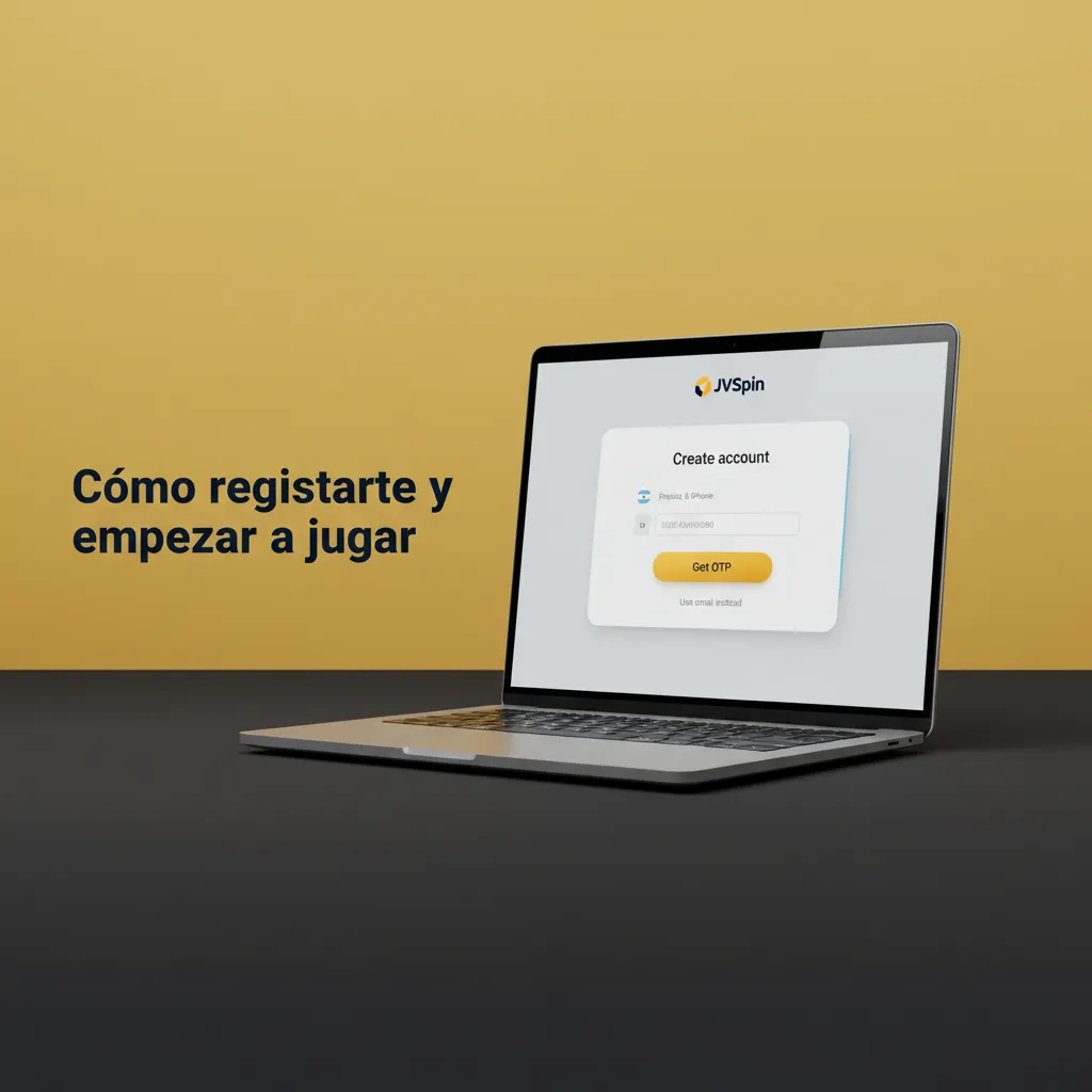 Infografía del flujo de registro para jugar: pasos, email/teléfono/redes, bono de bienvenida, retiros sin fricción y promos.