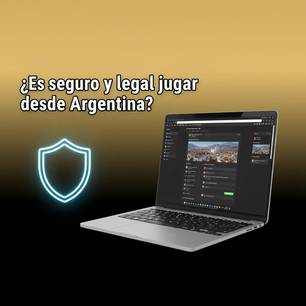 ¿Es seguro y legal jugar desde Argentina? Licencia internacional, privacidad, KYC y juego responsable.