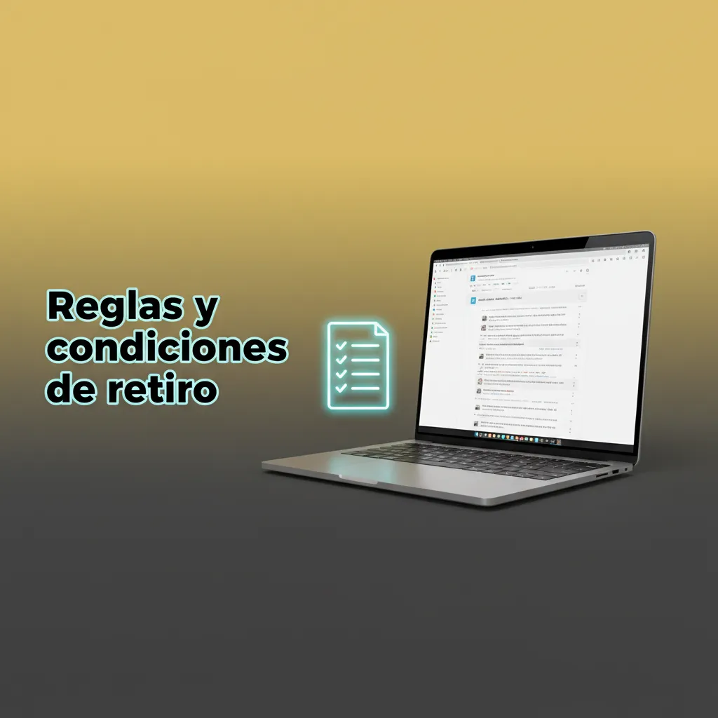 Infografía sobre reglas de retiro en Argentina: KYC, método a tu nombre, límites, bonos y ARS.