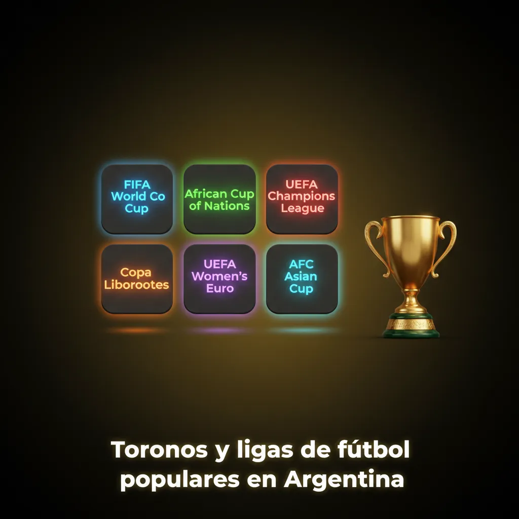Banner de fútbol argentino: Mundial, Libertadores, Sudamericana y Liga Profesional con cuotas y estadísticas en vivo.