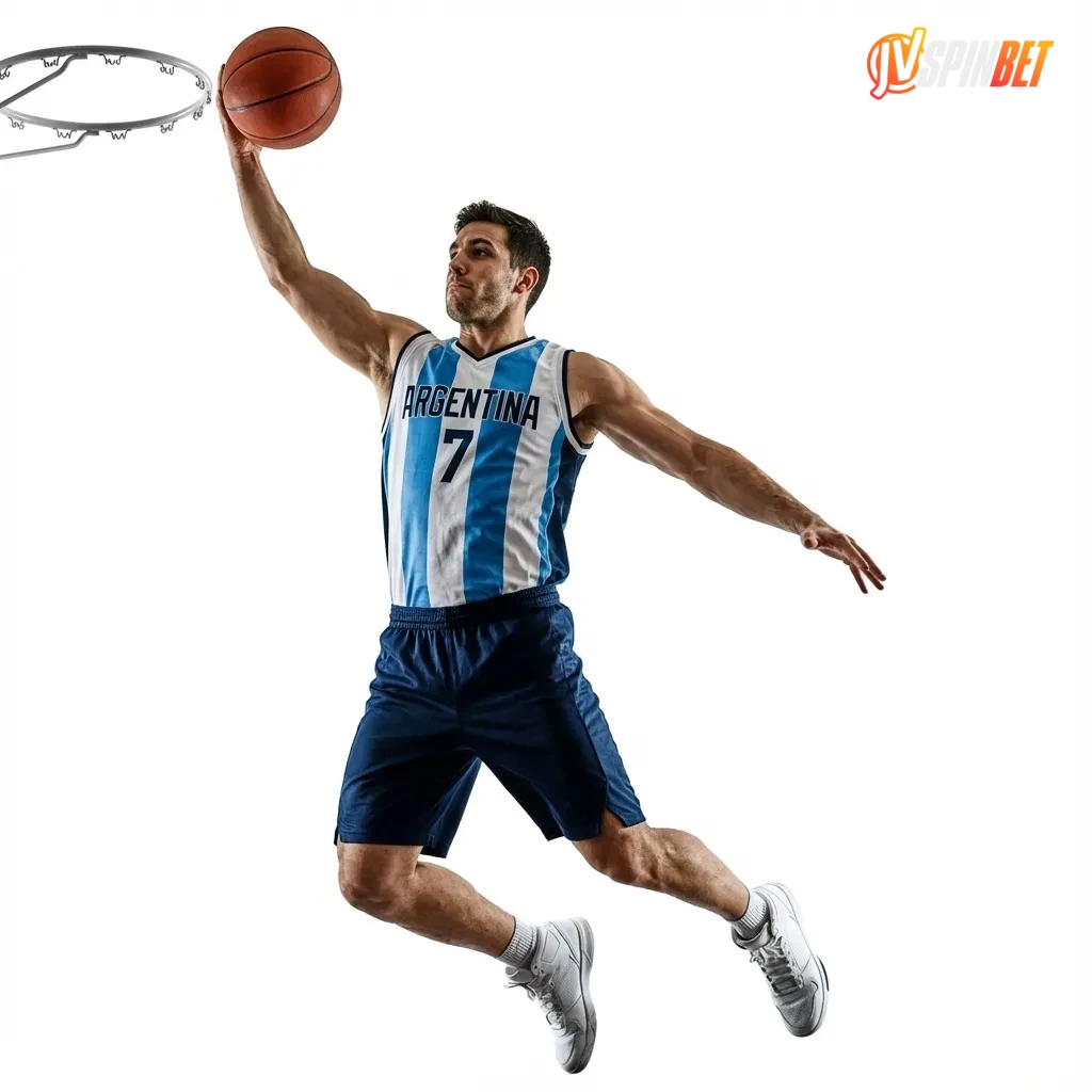 Banner JVSpin Básquet Argentina: apostá online; NBA, Euroliga y Liga Nacional, en vivo, cash out y bono 18+