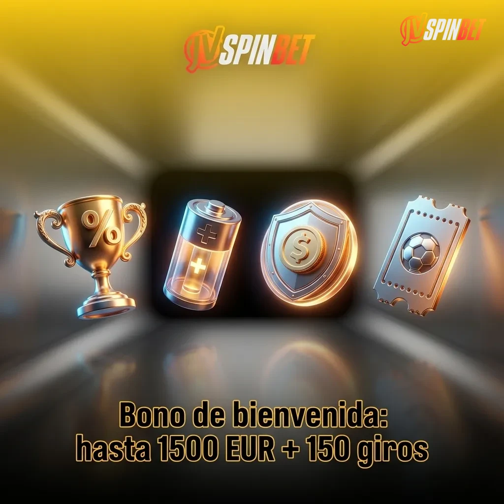 Banner de bono de bienvenida JVSpin: hasta 1500 EUR + 150 giros. Depósito mínimo 10 EUR. Rollover 5x/35x. T&C aplican.
