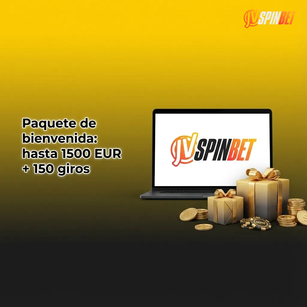 Banner de casino: paquete de bienvenida hasta 1500 € + 150 giros en 4 depósitos; rollover 35x, vigencia 7 días