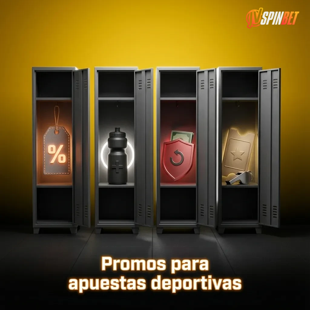 Banner de promociones de apuestas deportivas: bono 100% depósito, seguro combinadas, boost múltiples freebet esports cashback