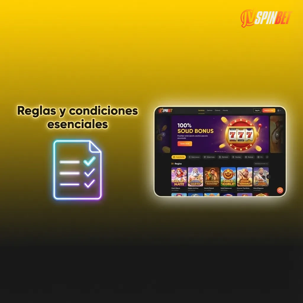 Reglas esenciales: 18+, una cuenta, KYC antes de retiro, bonos con rollover, pagos a tu nombre, soporte 24/7.