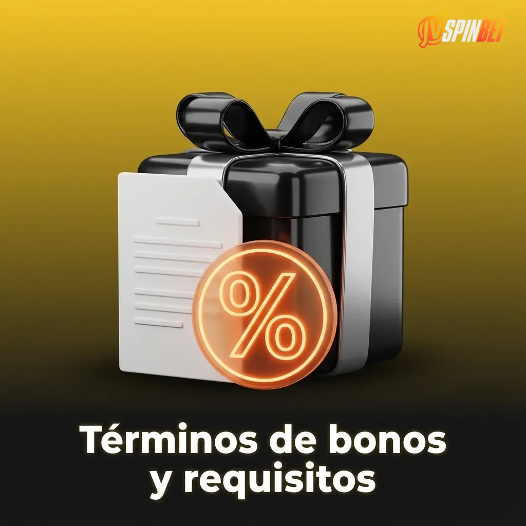 Banner de Términos de bonos y requisitos con lista de reglas: +18, KYC, jurisdicciones, rollover y límites de apuestas.