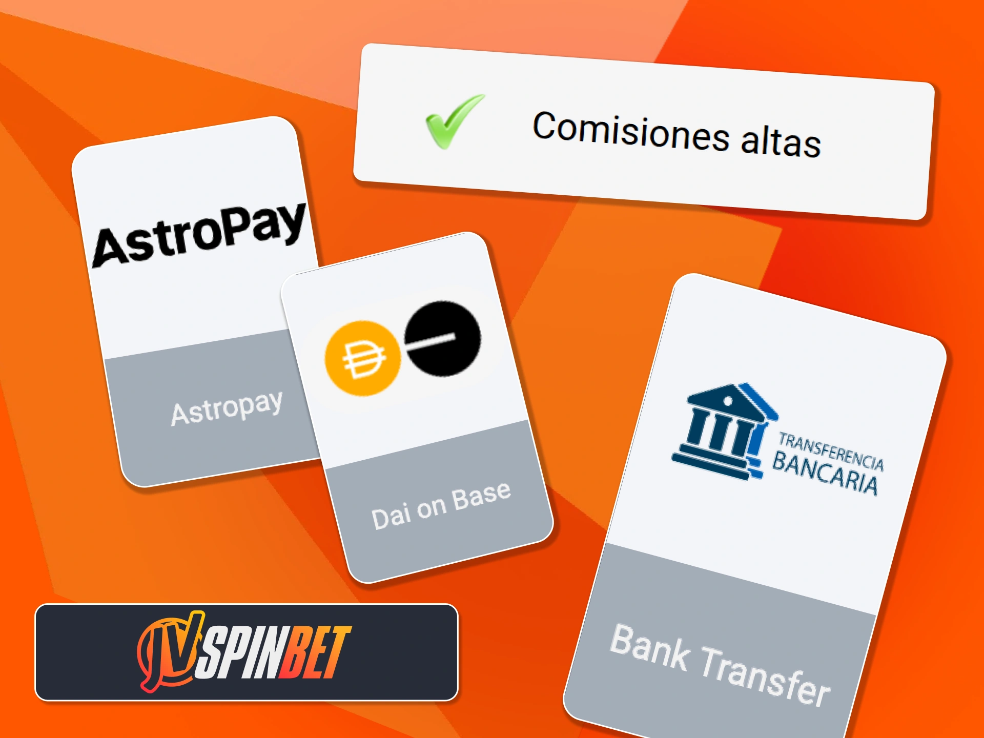 Retira tus comisiones de afiliado de forma rápida a través de métodos como AstroPay o transferencia bancaria en JVSpin.