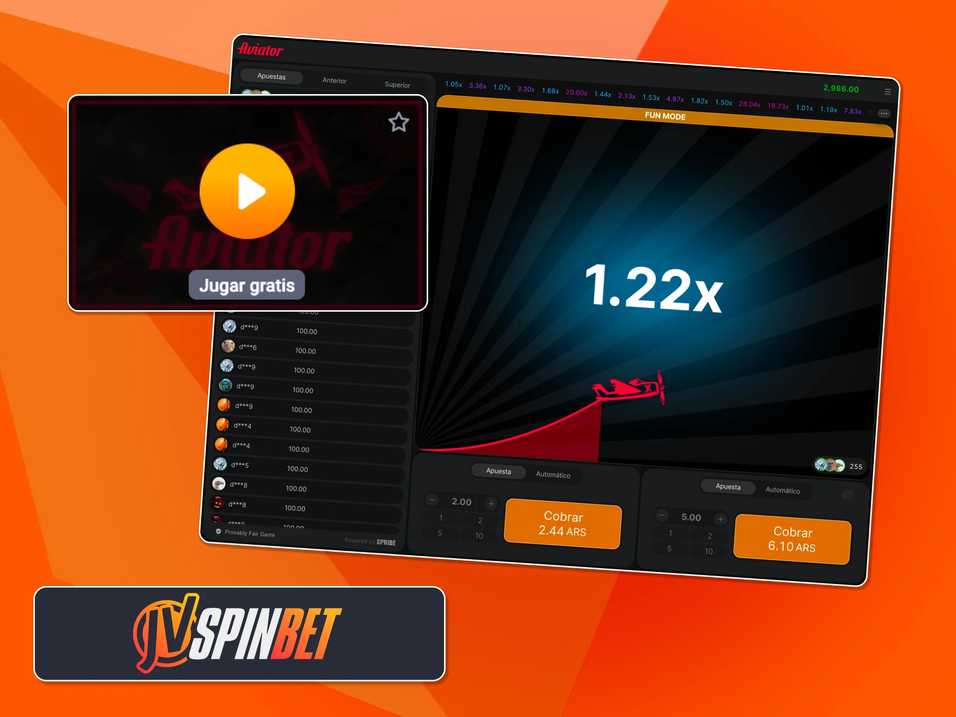 Probá la demo de Aviator y practicá sin riesgo en JVSpin.