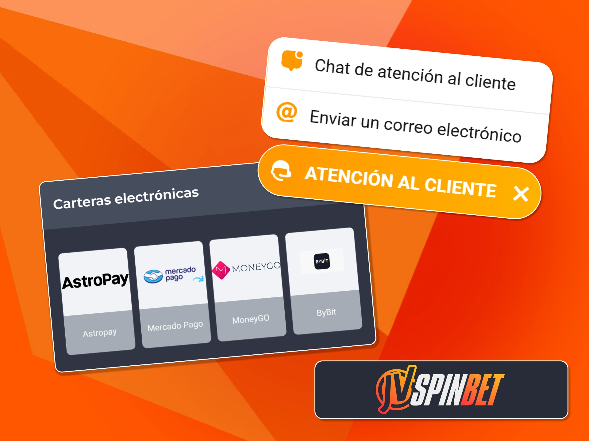 Disfruta de atención al cliente rápida y depósitos seguros con criptomonedas en JVSpin.