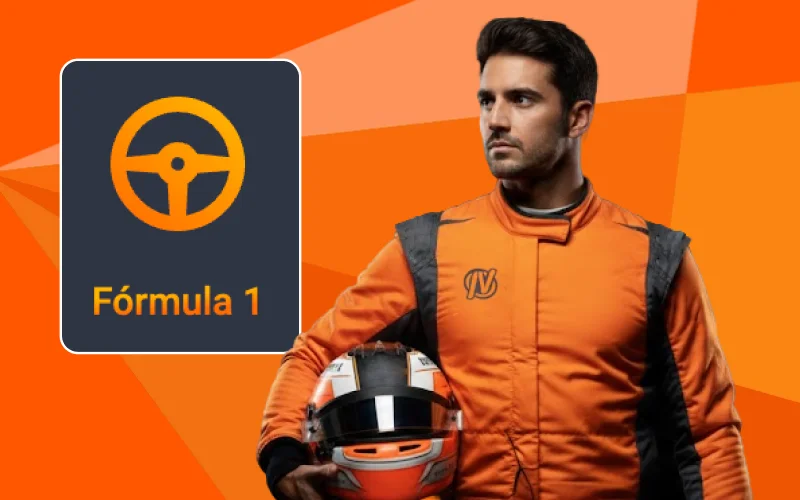 Apostá en automovilismo en JVSpin con F1 y categorías populares.