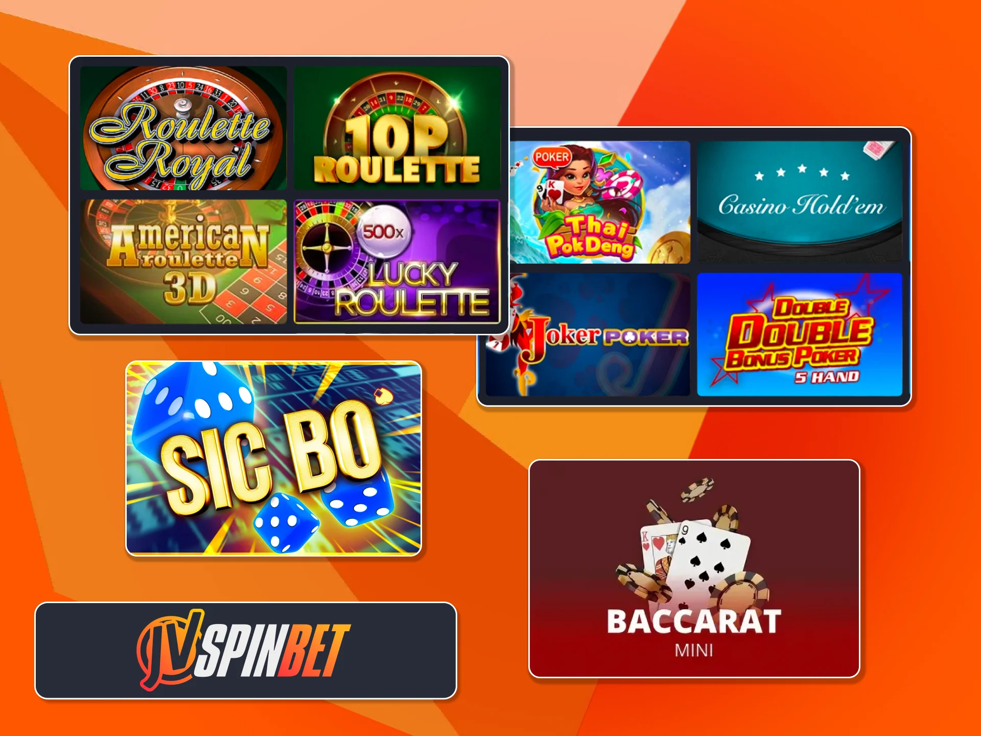 Disfrutá juegos de mesa en JVSpin a tu ritmo.