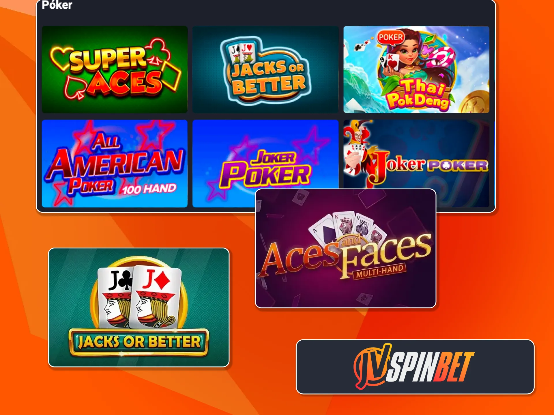 Jugá video póker en JVSpin con azar y estrategia.