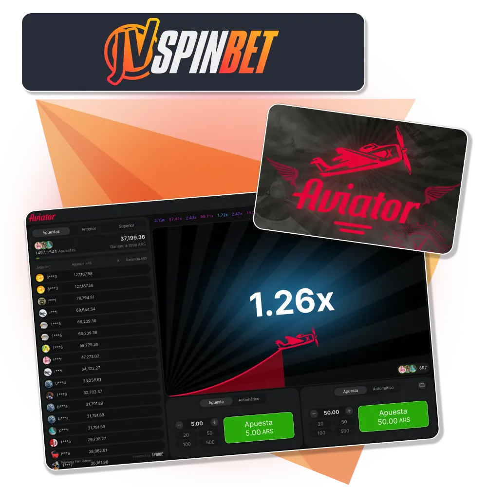 Jugá Aviator online en JVSpin y sentí la acción al instante.