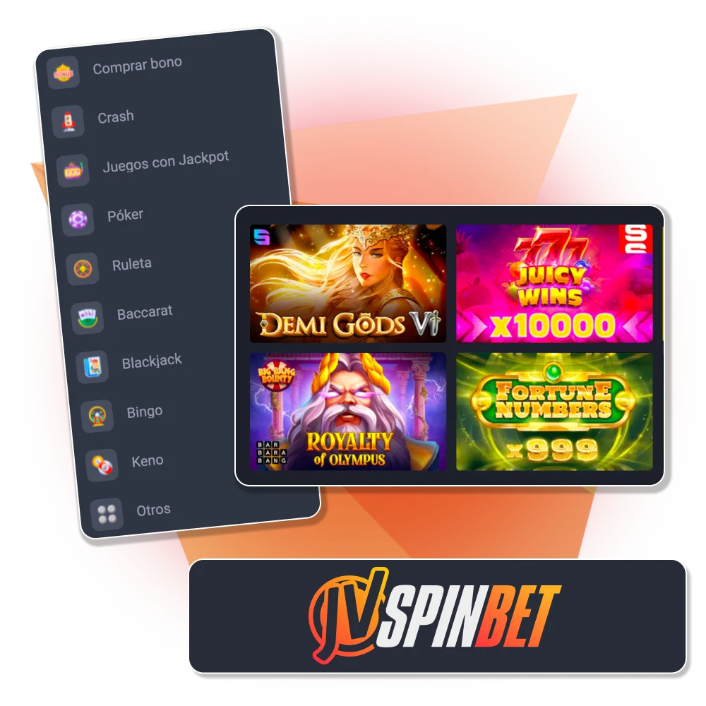 Ganá jackpots y bonos exclusivos en los slots de JVSpin.