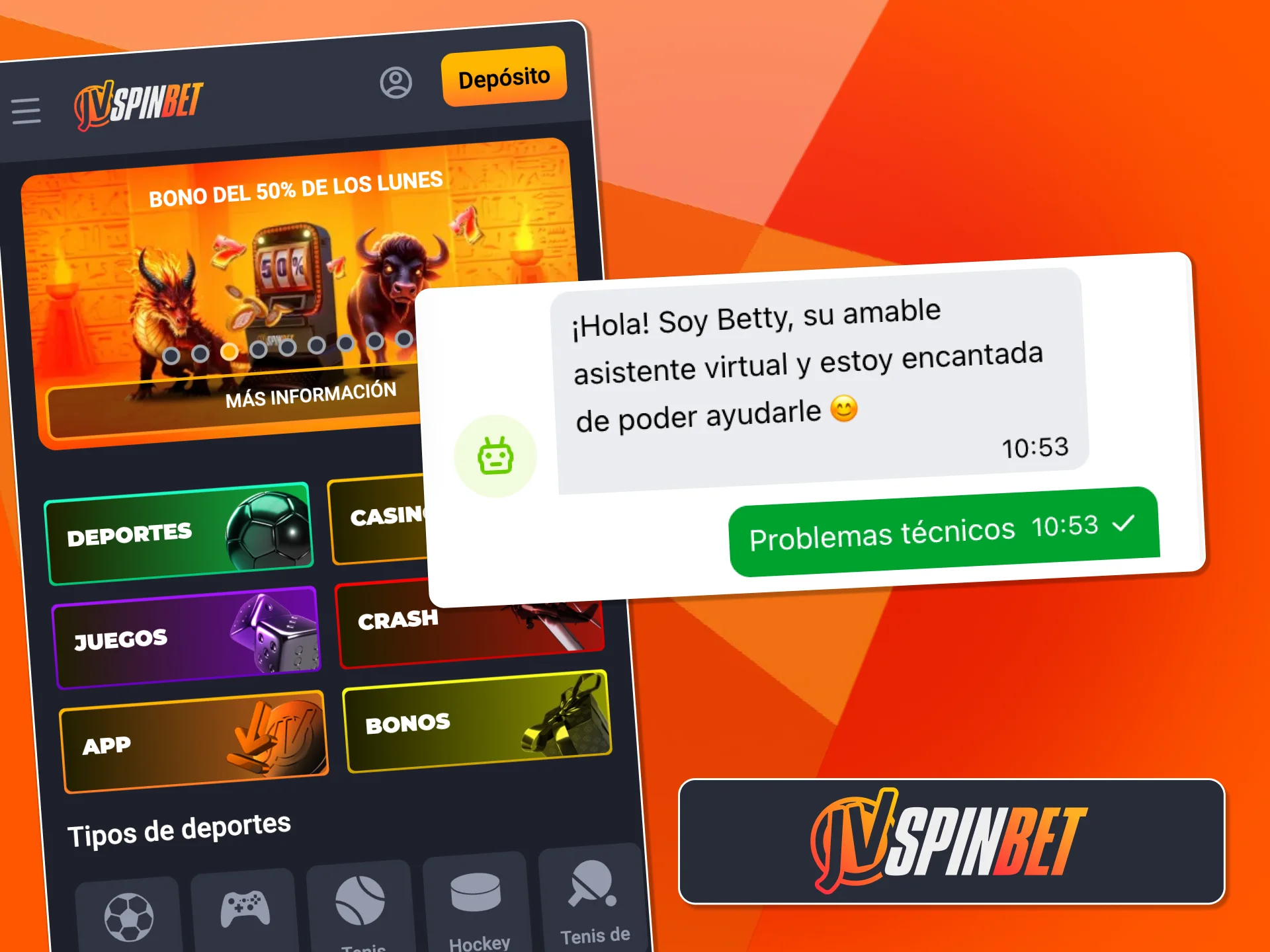 Solucioná errores y pagos rápido con soporte técnico JVSpin.